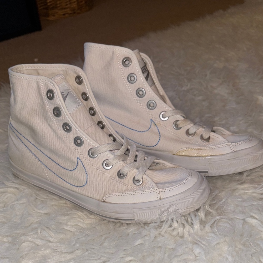 Nike Cream High-Top Sneakers